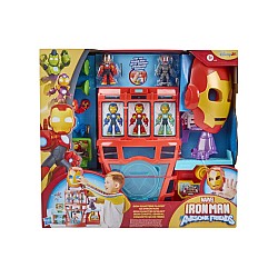 Iron Man And His Awesome Friends Vehicles And Playsets Iq Playset (g1259)