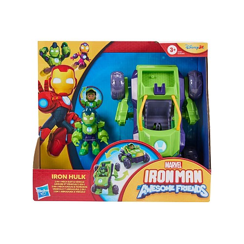 Iron Man And His Awesome Friends Vehicles And Playsets Iron Hulk Mech (g1475)