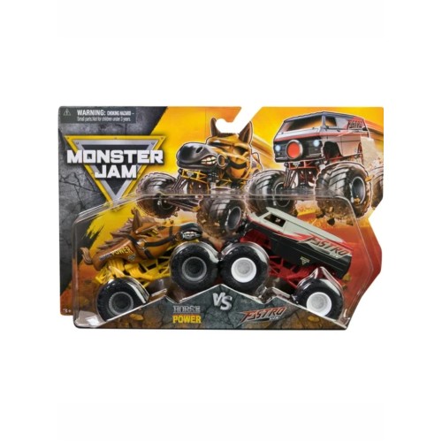 Monster Jam 1:64 Die Cast 2 Pack Horse Power Vs Fastro Van
