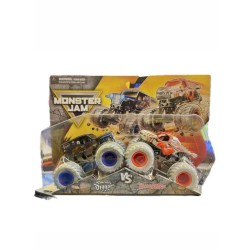 Monster Jam 1:64 Die Cast 2 Pack Son-uva Digger Vs Thunderroarus