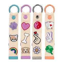 Topmodel Clip Strap With Patches Girl Power (413425)