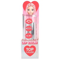 Topmodel Heart In Heart Lipbalm Pink Red 3.7 Grams Random
