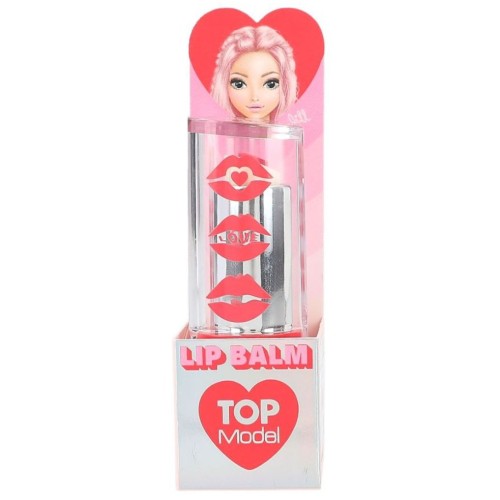 Topmodel Heart In Heart Lipbalm Pink Red 3.7 Grams Random