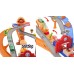 Disney Cars Radiator Springs Race & Rescue Rescue Road Raceway Playset With 4 Toy Cars (jfl57)