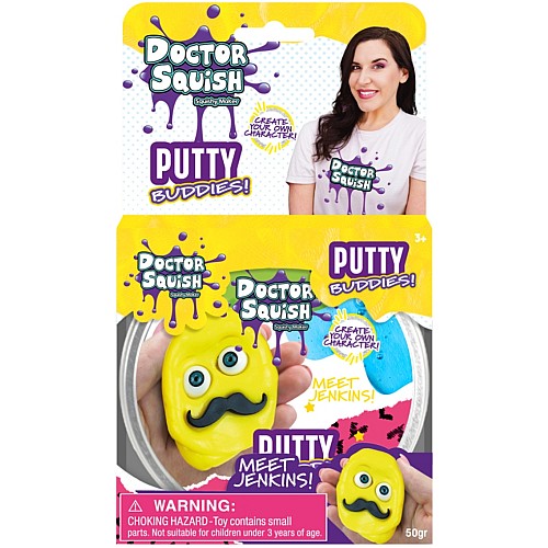 Doctor Squish Putty Buddies Yellow 50g (107463)