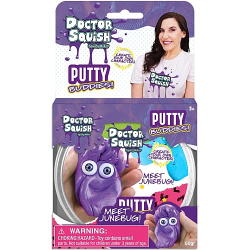 Doctor Squish Junebug Purple Putty Buddies 50g (107465)