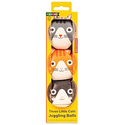 Kidoki Three Cats Juggling Balls (kid54)
