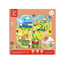 Hape Construction & Number Maze (87-1713)