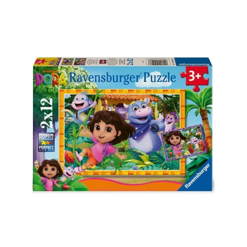 Ravensburger Puzzle Dora The Explorer 2x12pcs (12004198)