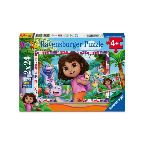 Ravensburger Puzzle Dora The Explorer 2x24p (12004199)