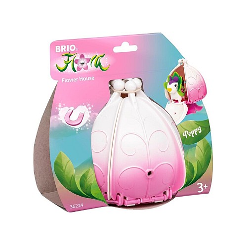 Brio Flora Poppy Flower House (36224)