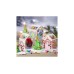 Craft Kit Fuse Beads Christmas House Assorted Colours (977828)