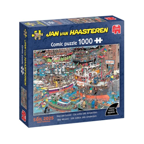Jan Van Haasteren Step Aboard 10th Sail Amsterdam 1000 Pieces (1119802060)