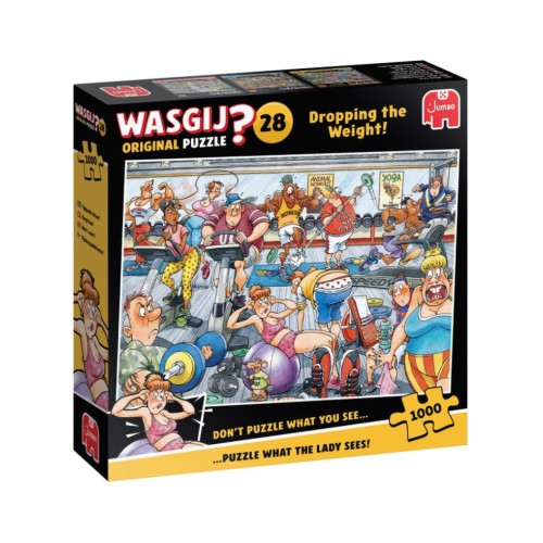 Wasgij Original 28 Dropping The Weight! Puzzle 1000 Pieces (1119802039)