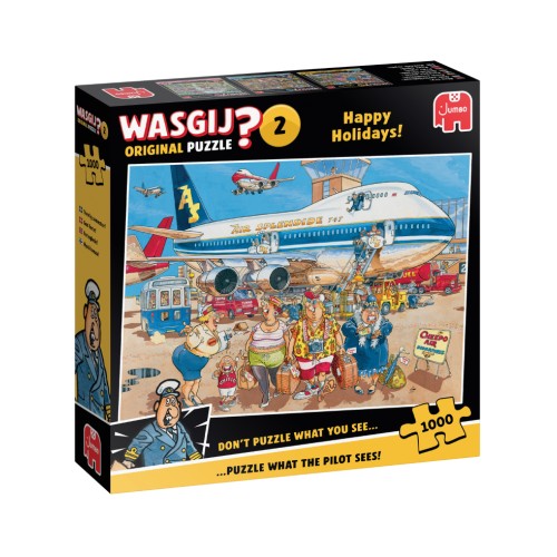 Wasgij Original 2 Happy Days! Puzzle 1000 Pieces (1119802034)