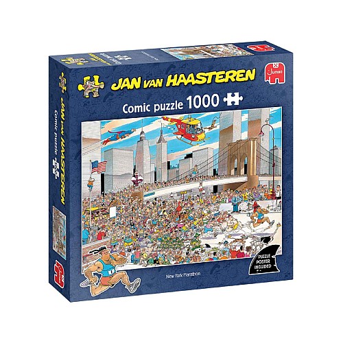 Jan Van Haasteren New York Marathon Puzzle 1000 Pieces (1119802048)
