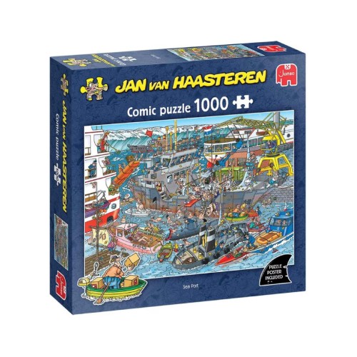 Jan Van Haasteren Sea Port Puzzle 1000 Pieces (1119802056)