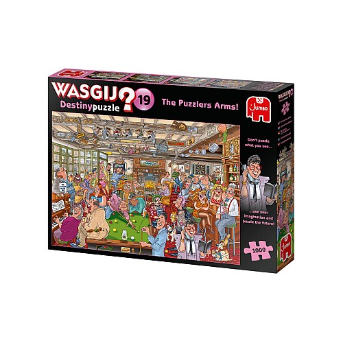 Wasgij Destiny 19 The Puzzlers Arms! Puzzle 1000 Pieces (1119802041)