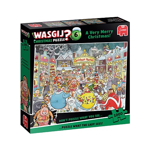 Wasgij Christmas 6 A Very Merry Christmas 1000 Pieces (1119802031)