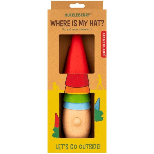 Kikkerland Huckleberry Where Is My Hat (hb46-f)