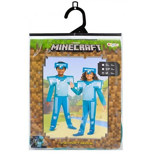 Disguise Minecraft Costumee Diamond Armor (116 Cm)