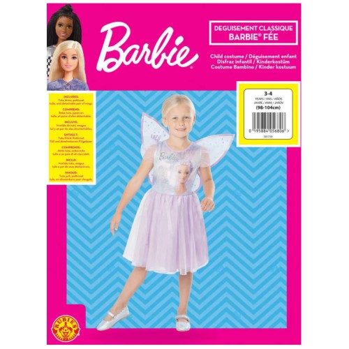Rubies Barbie Fairy Costumee (104 Cm)