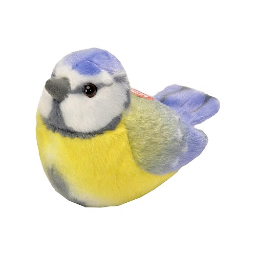 Wild Republic Plush Toy Bird With Sound Blue Tit 18cm (808018)