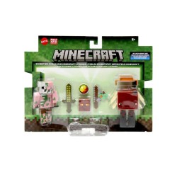 Minecraft Core 2 Pack Zombified Piglin & Minecraft Strider