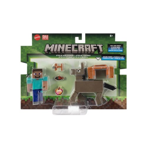 Minecraft Core 2 Pack Steve & Donkey
