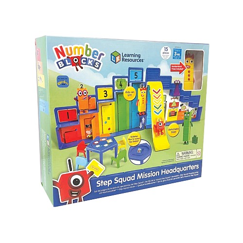 Learning Resources Numberblocks Step Squad Mission Headquarters (hm95404-sca)