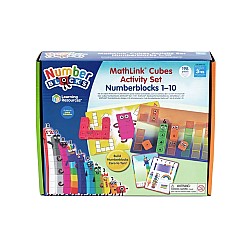 Learning Resources Mathlink Cubes Numberblocks 1-10 Activity Set (lsp0949-sca)