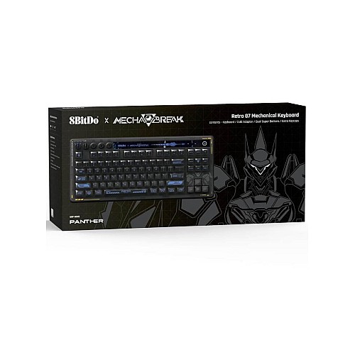 8bitdo Mechanical Keyboard Mecha Break Ed Black 87 Keys