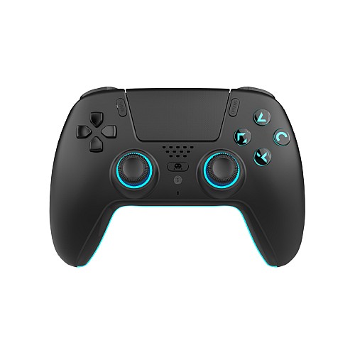 Trade Invaders Wireless Bluetooth Controller For Ps5 Led Black