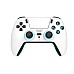 Trade Invaders Wireless Bluetooth Controller For Ps5 Led White