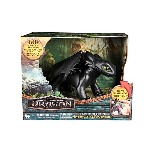 Dragons Movie Tame & Train Interactive Toothless (6072728)