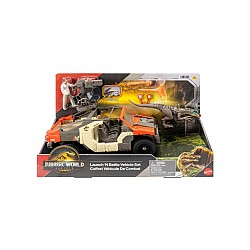 Mattel Jurassic World Movie Line Rebirth Launch Battle Vehicle Set (jgb59)