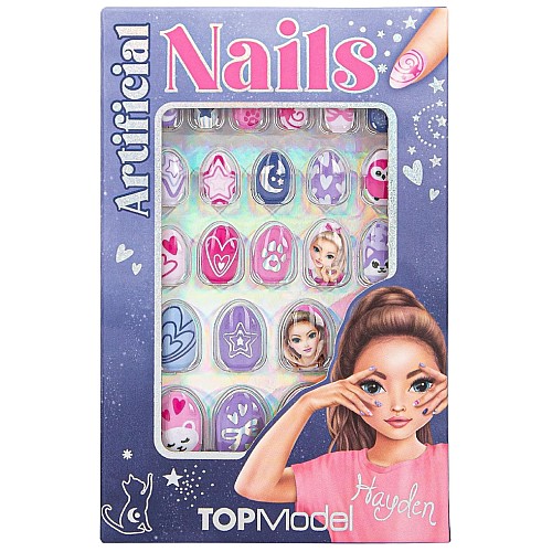 Topmodel Artificial Nails Beauty And Me Pink And Purple