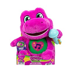 Mattel Barney's World Sing-along Barney Plush (english) (jgt51)