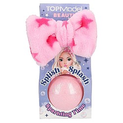 Topmodel Bathfizzer And Headband Beauty And Me- Pink