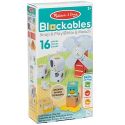 Melissa & Doug Blockables Farm Friends (6074896)