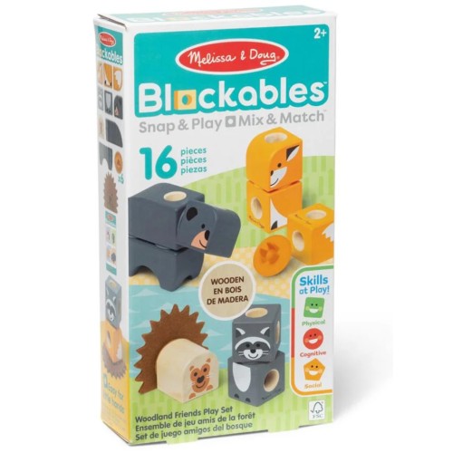 Melissa & Doug Blockables Woodland (6074895)