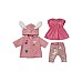 Baby Born Coat Set With Dress 43cm (839416)