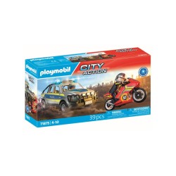 Playmobil Police Chase With Pick-up Truck (71875)