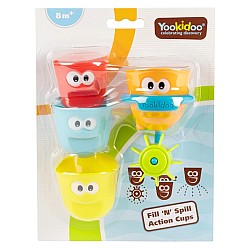 Yookidoo Fill 'n' Spill Action Cups (yo40261)