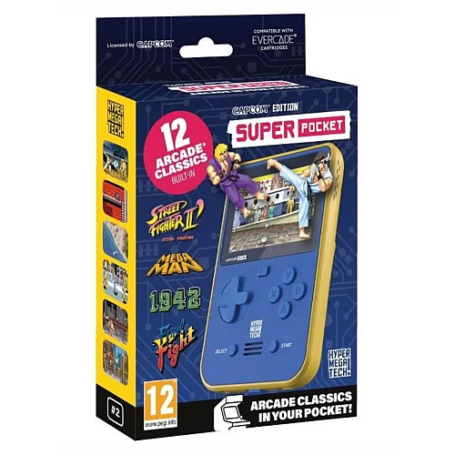 Blaze Evercade Super Pocket Capcom Edition