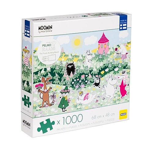 Moomin Jigsaw Puzzle 1000 Pieces Flower Garden (40855696)