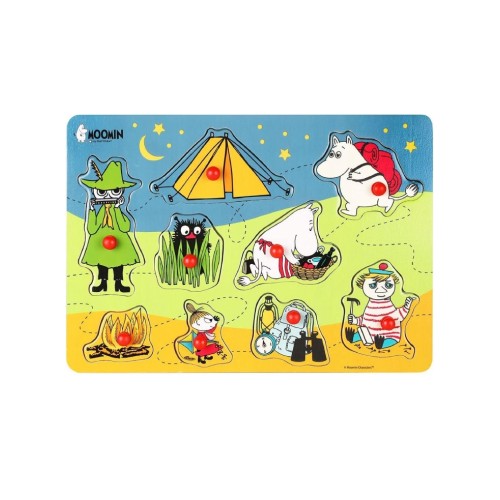 Moomin Peg Puzzle Camping (35507003)