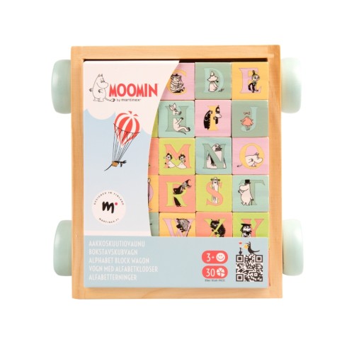 Moomin Alphabet Block Wagon (35504586)