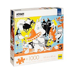 Moomin Jigsaw Puzzle 1000 Pieces Comic Book Cover 5 (40855566)