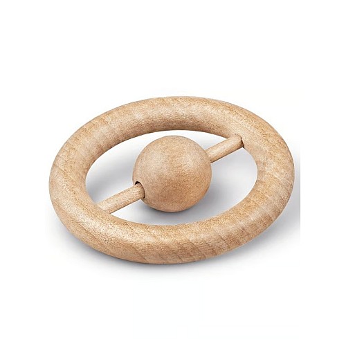 Kay Bojesen Baby Rattle Beech